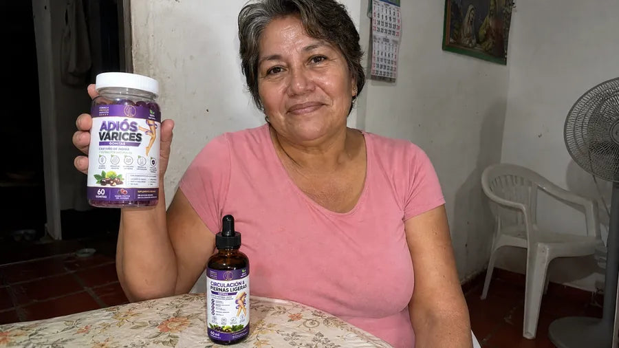 Clienta con su Adiós Várices
